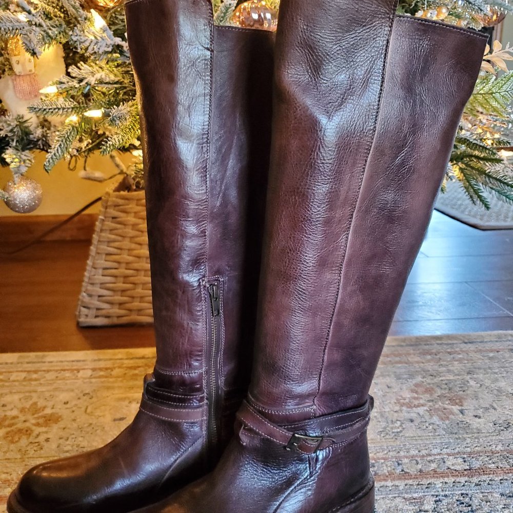 Bed Stu Bristol Boot, Dark Brown size 8